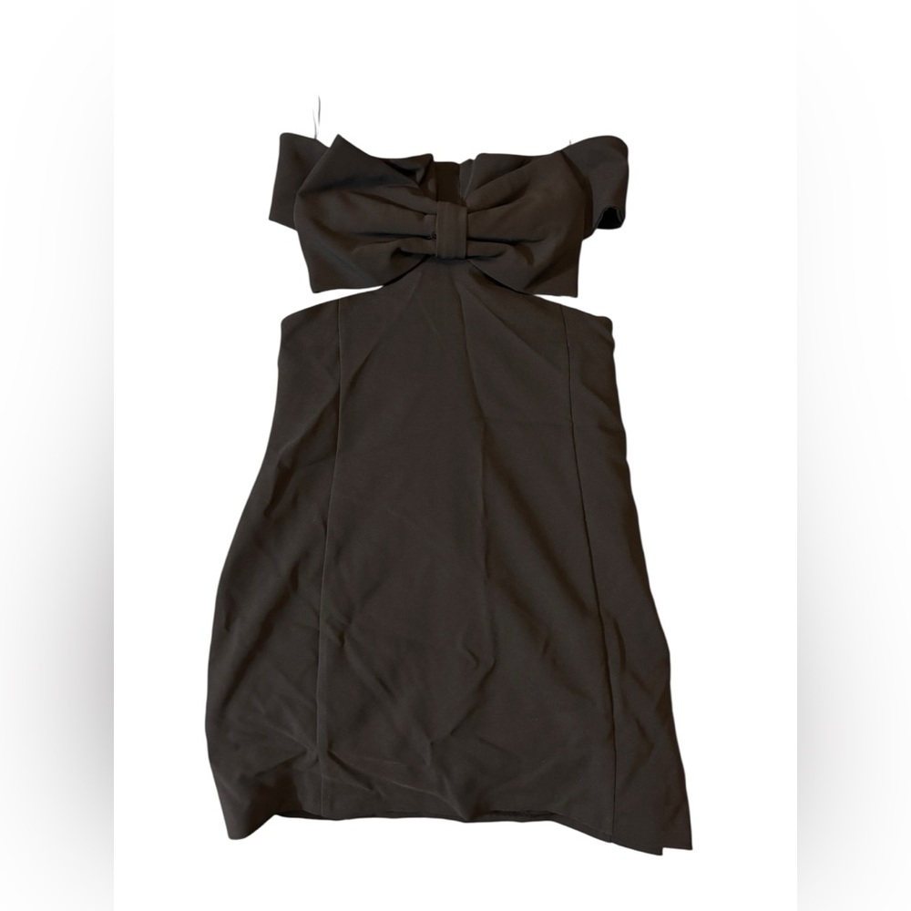 New Zara | black dress medium - Picture 1 of 4